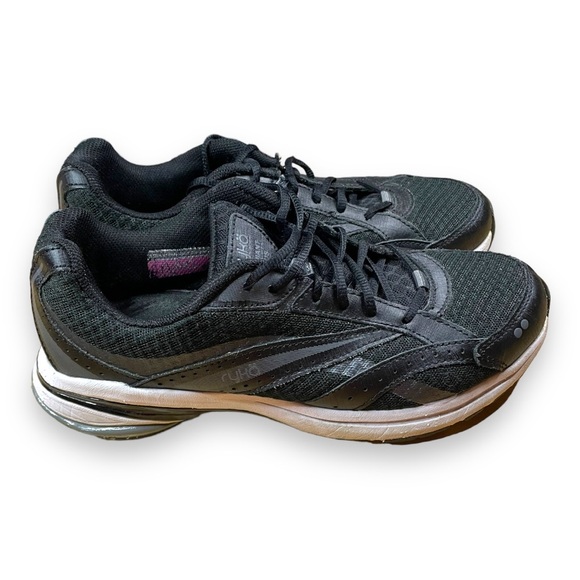 Women's Black Ryka Radiant Plus Sneakers - Picture 2 of 8